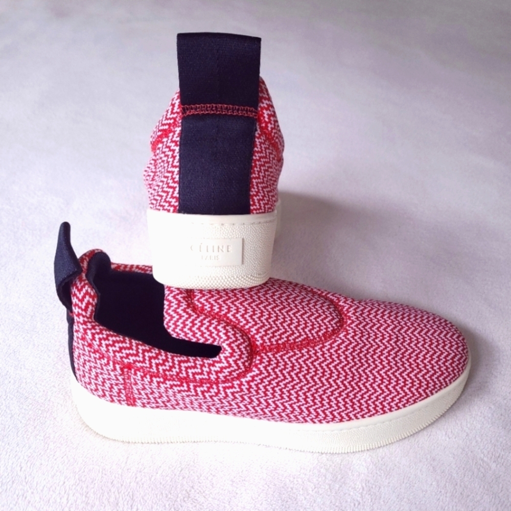 Celine Pull On Trainers Cloud Knit Sneaker SIZE UK 39 / US 8.5
